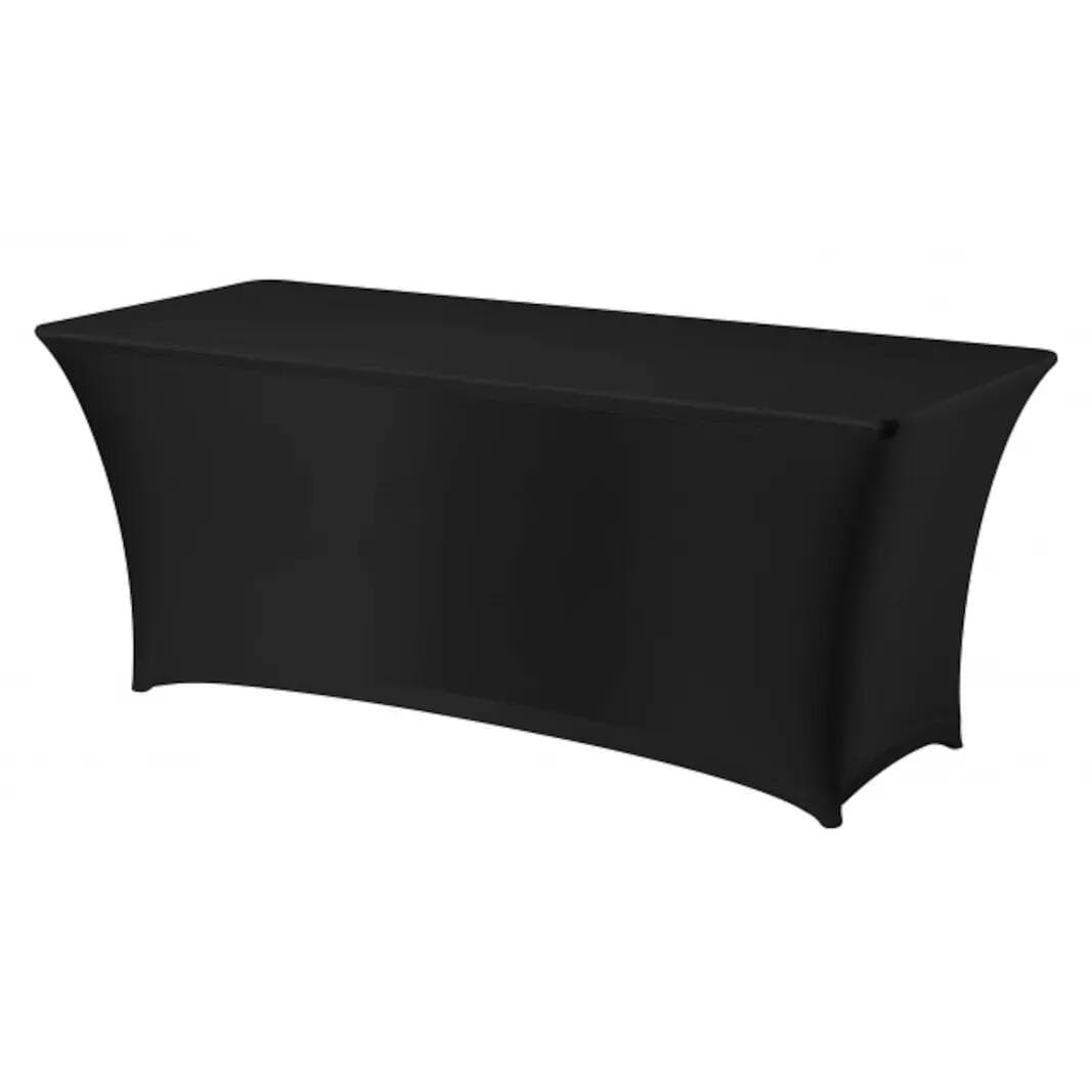 Husa pentru masa Simpozion dreptunghiulara, neagra, 1200x760x(H)730 mm