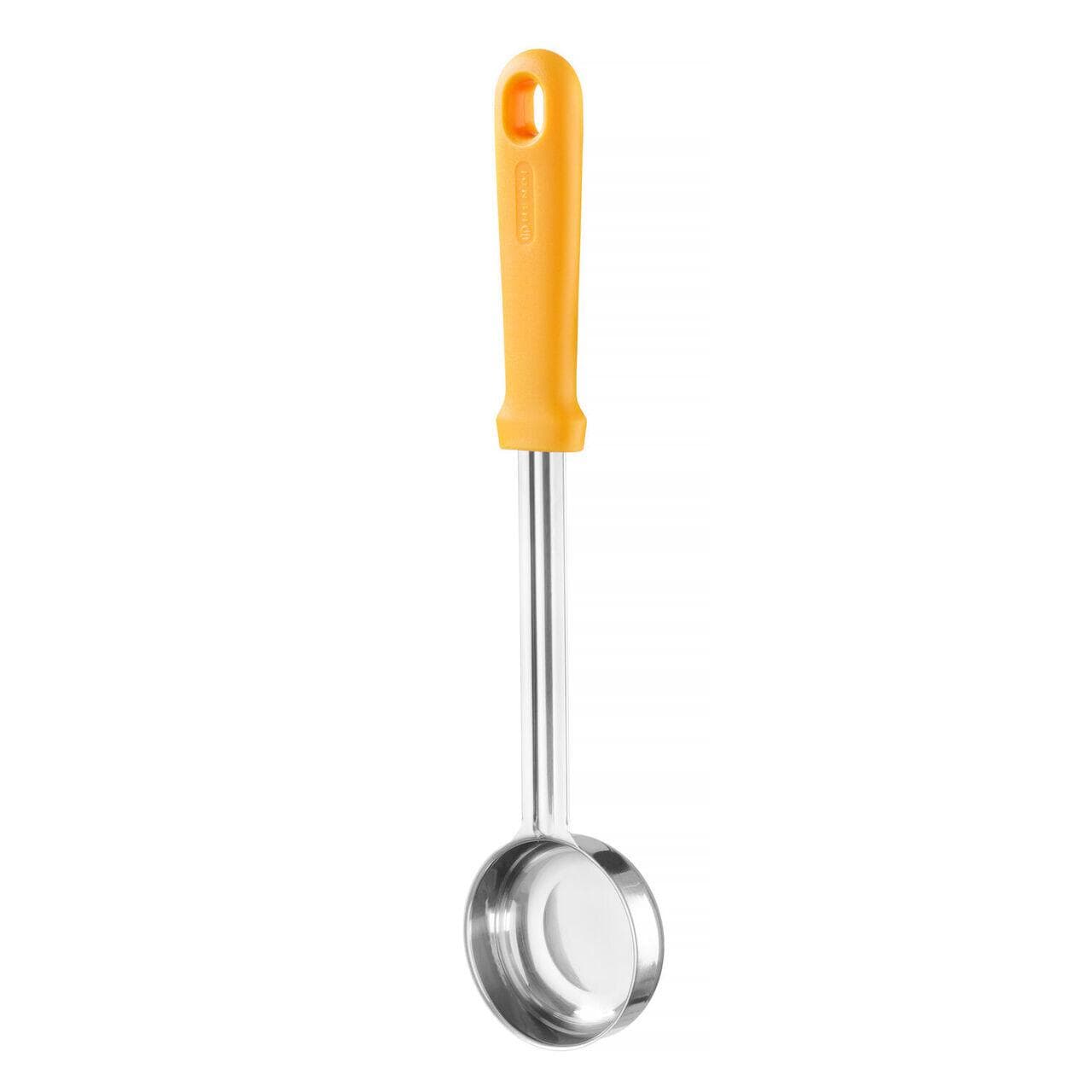 Lingura pentru sos pizza  , 0,09 L, portocaliu, 330x72x(H)27mm
