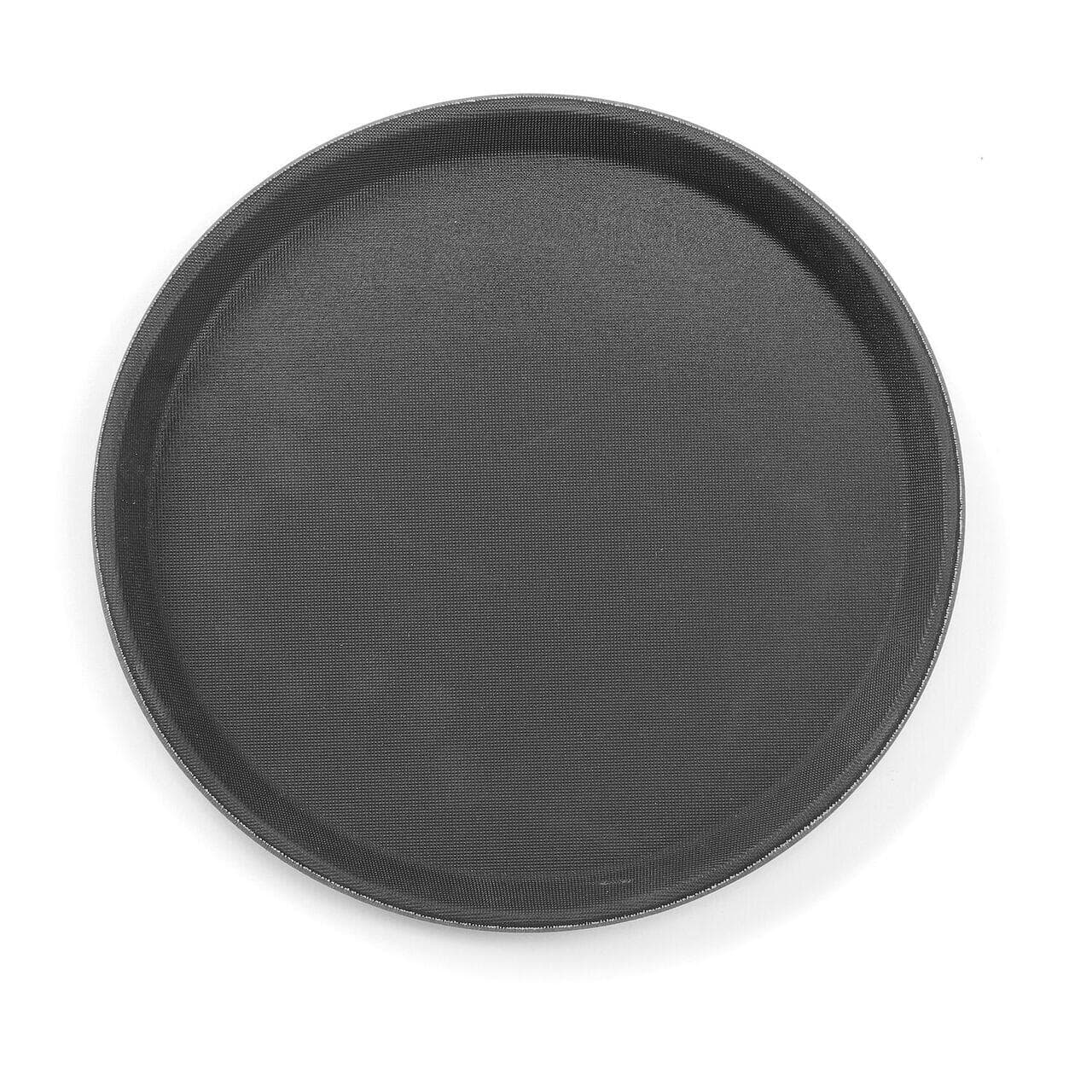 Tava servire rotunda 41cm, polipropilena cu suprafata cauciuc anti-alunecare