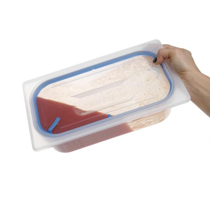 Capac gastronom etans,Hendi GN1/6, 176x162mm