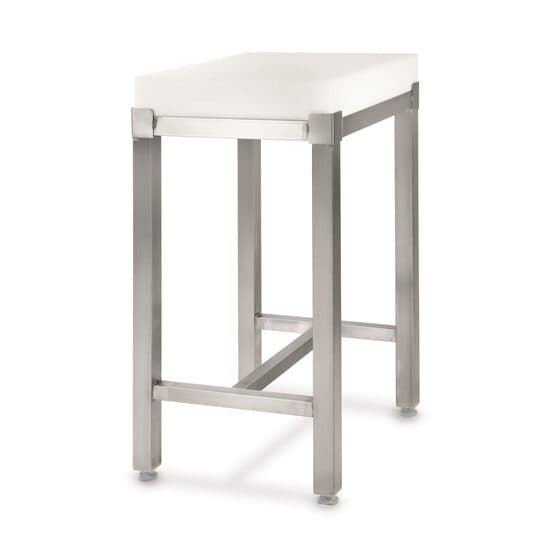 Butuc Hendi din polietilena cu suport 500x400x(H)50+780 mm