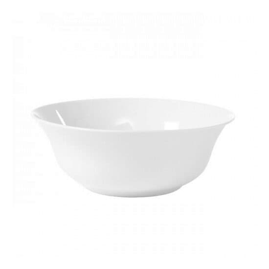 Bol Fine Dine, Bianco, Alb, portelan vitrificat, rezistenta la temeperaturi de pana la 180 C, 310 ml, diametru 140 mm