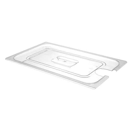 Capac Gastronorm policarbonat GN 1/2, transparent, dimensiune 265x325mm, rezistent la temperaturi -40 pana la 110 C