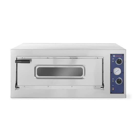 Cuptor pizza profesional Basic 4 Inox 1 camera 4700 W interval temperatura 50 °C - 500 °C  660x660x(H)140 mm