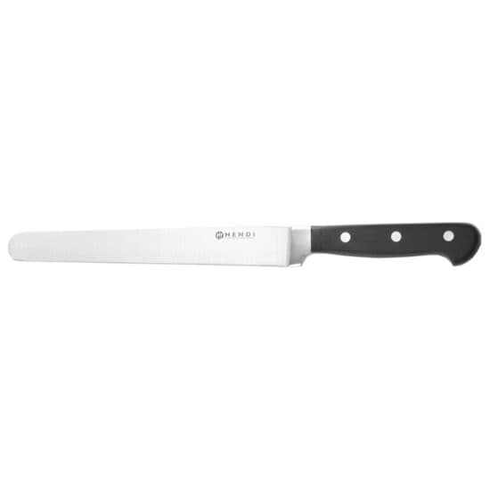 Cutit sunca/somon, otel inoxidabil, gama Kitchen Line, 215/380 mm