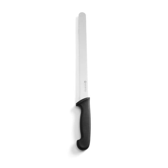 Cutit paine - maner negru - 300/430 mm - potrivit si pt uz profesional