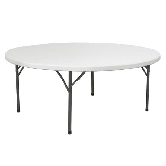Masa pliabila pentru bucatarie sau bufet, Ø1800x(H)740 mm