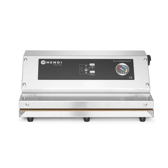 Masina profesionala ambalare vacuum, Hendi, capacitate pompa 20lt/min, (H)170 mm, banda etansare cu teflon 350 mm