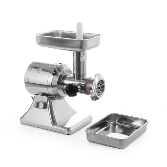 Masina de tocat carne Hendi, Profi Line 12, 200 kg/h, otel inoxidabil, 230V/750W, 370x220x(H)440 mm