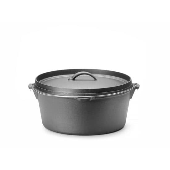 Oala din fonta, 7,2 L  negru, ø310x(H)155mm