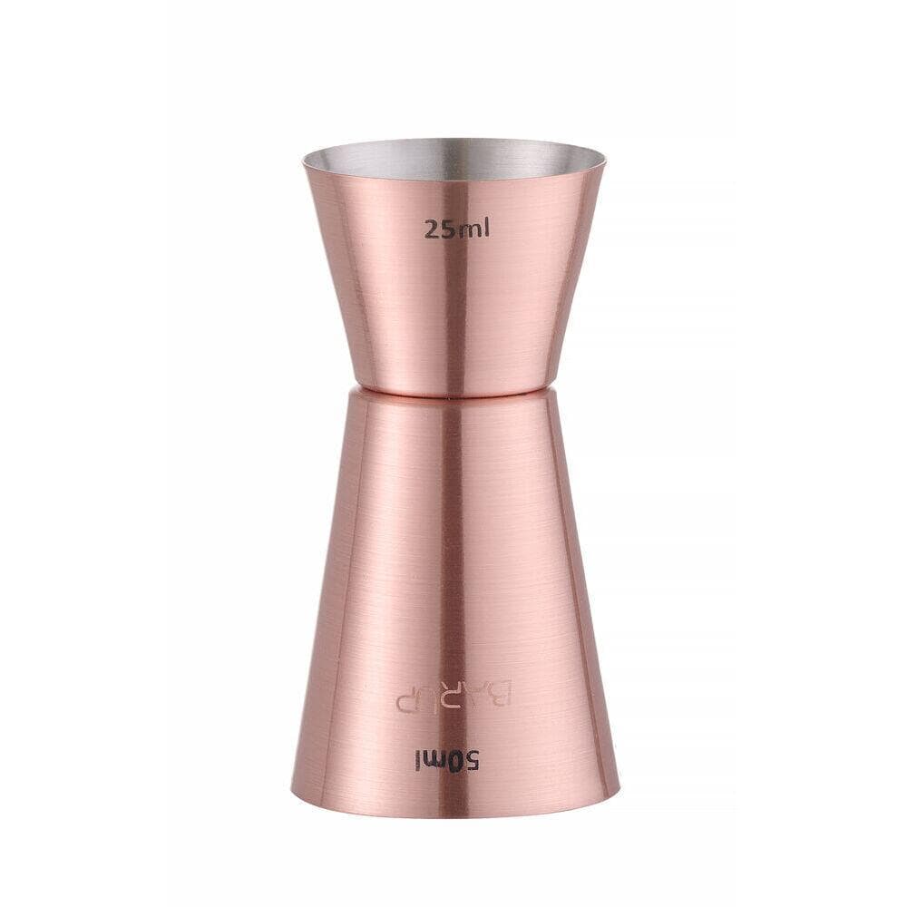 Jigger 25/50 ml, Bar up, Cupru, ø42x(H)86mm