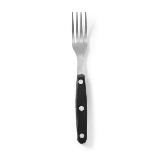 Set 6 x furculite, ideale pt friptura, lama inox, maner plastic, lungime 20 cm,Kitchen Line