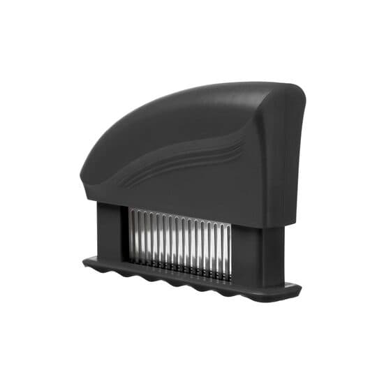 Dispozitiv fragezire carne , cu 51 lame, otel inoxidabil 18/8, plastic ABS, Negru, 15x4.2x11.8 cm