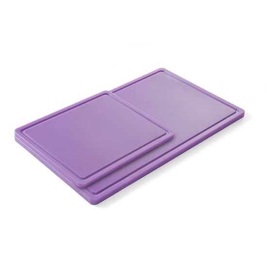 Tocator bucatarie GN 1/1, 530x325 mm, polipropilena HDPE, violet -pentru alimente ne-alergene, respecta normele HACCP