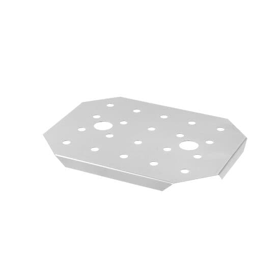 Gratar perforat pentru tava Gastronorm GN1/2, inox