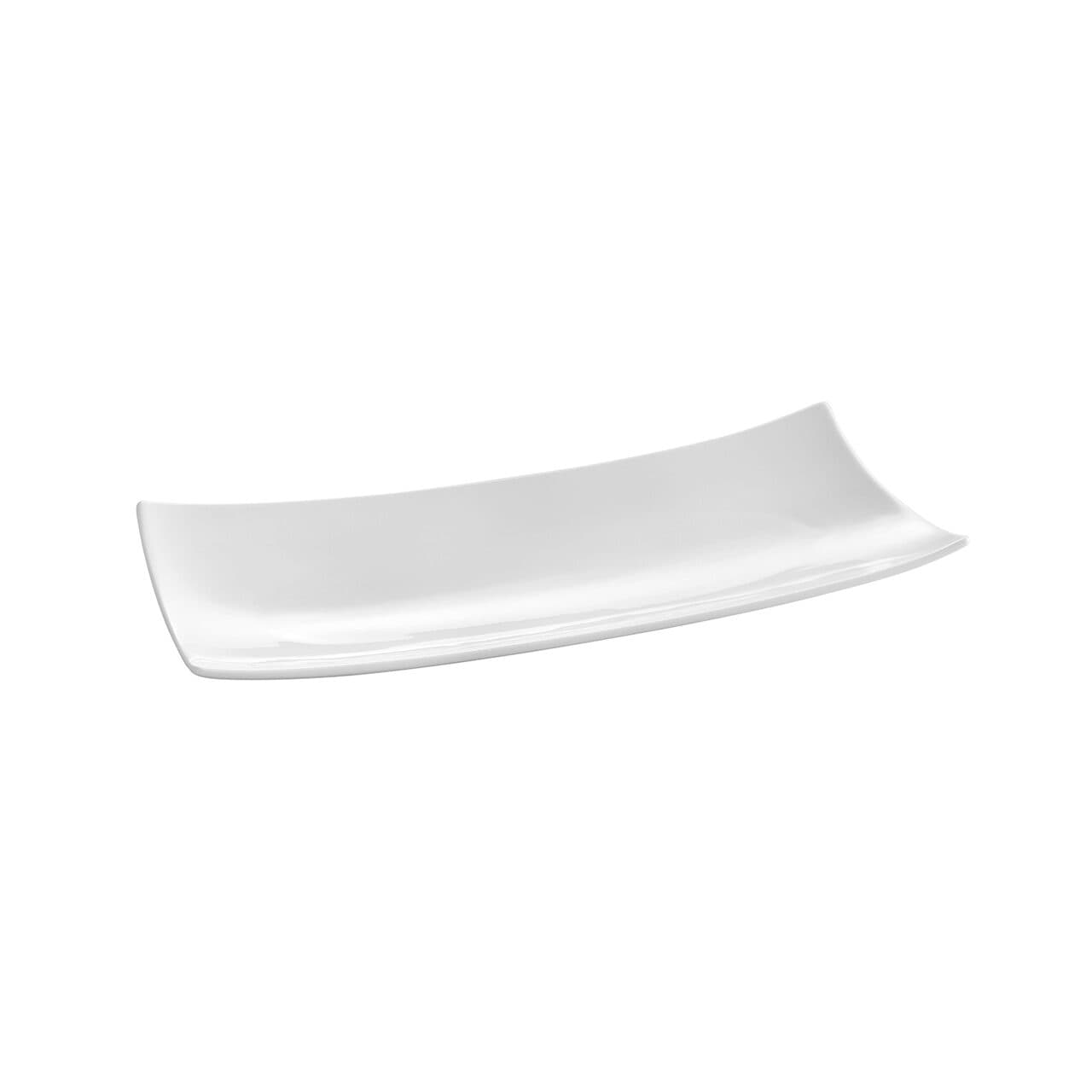Farfurie portelan termo-rezistent, forma dreptunghiulara, Bark, Hendi, 218x105x(H)23 mm