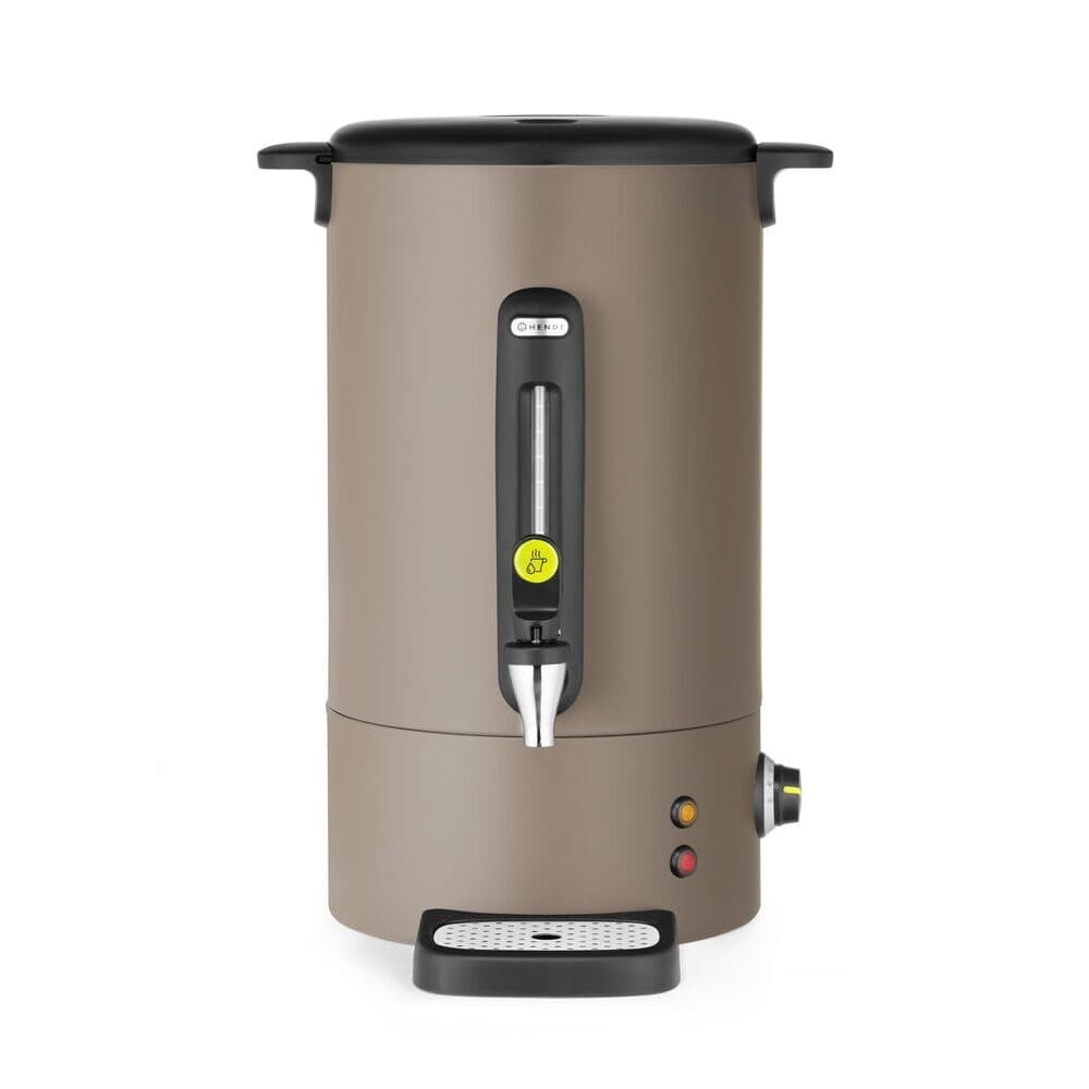 Boiler pentru bauturi calde Taupe mat 9 l Design de Bronwasser, 220-240V/950W, 307x330x(H)450mm