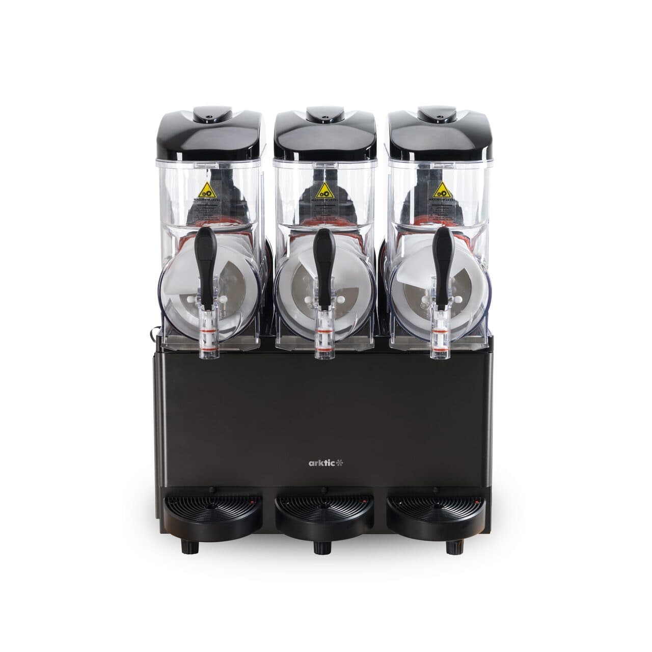 Mașină de granita 3x12 L, Arktic, 36L, Neagru , 220-240V/1080W, 610x490x(H)775mm