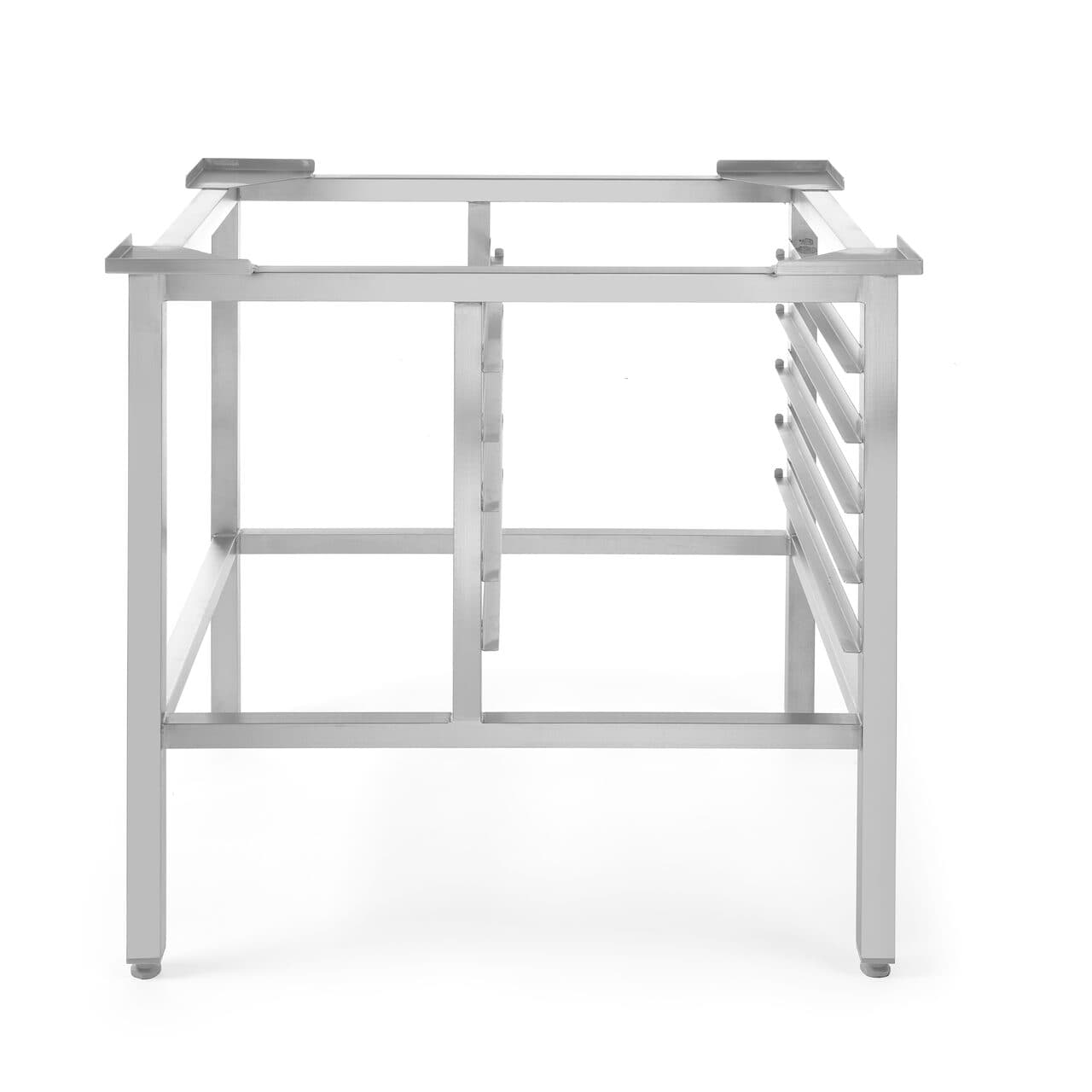 Suport pentru cuptor cu convecție, cu grătar 4x GN 2/3, 580x390x(H)750mm