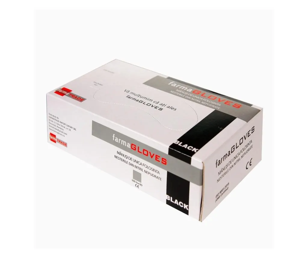 Manusi nitril negre marimea XL