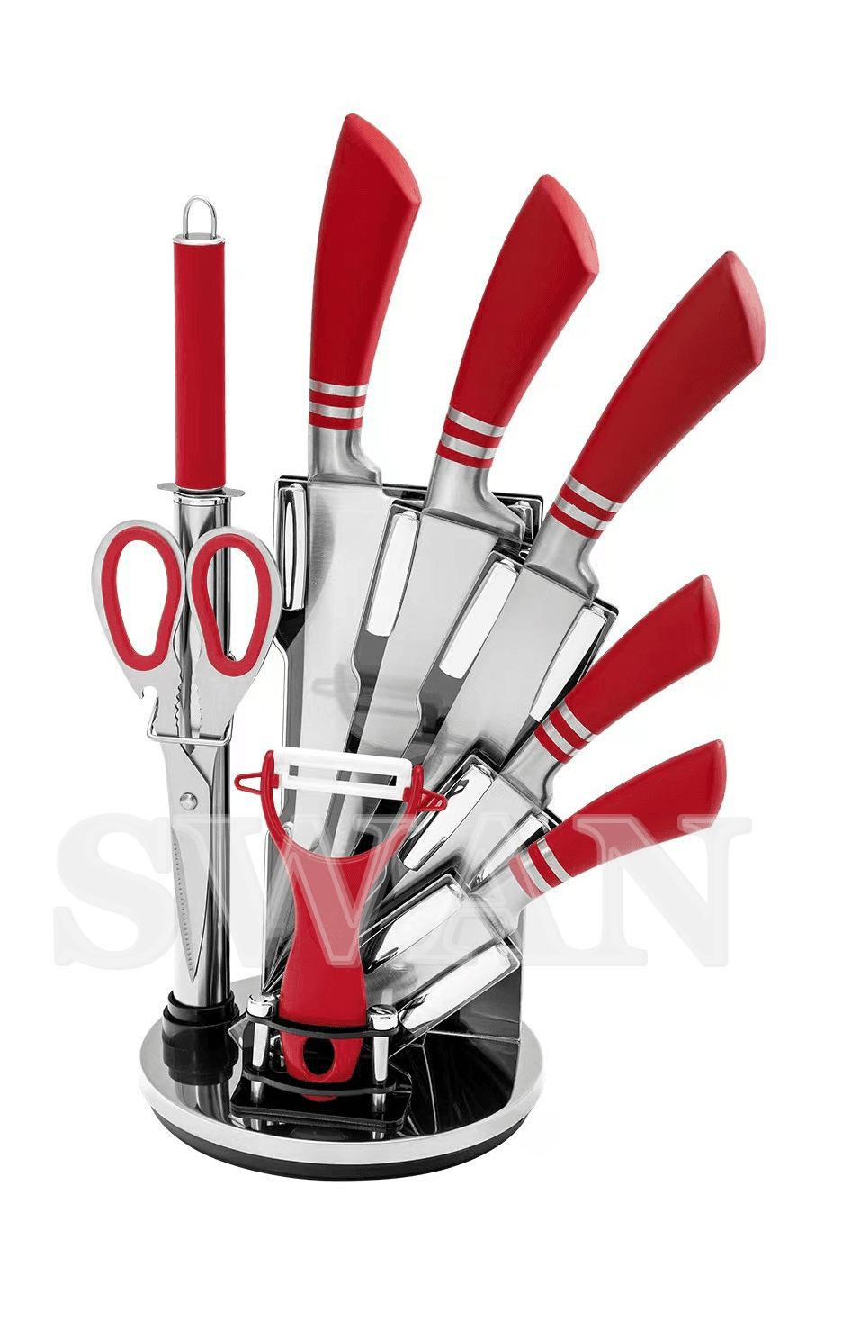 Set cutite inox 9 piese