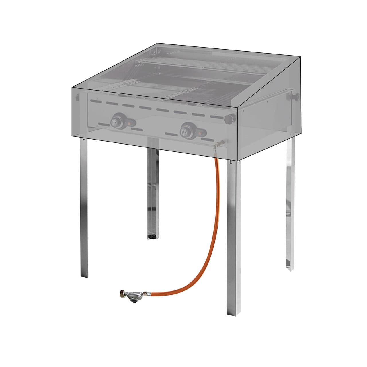Delistat - Husa protectie UV, 745x615x(H)355 mm,fabricata din PEVA , potrivita pentru arzator 149508