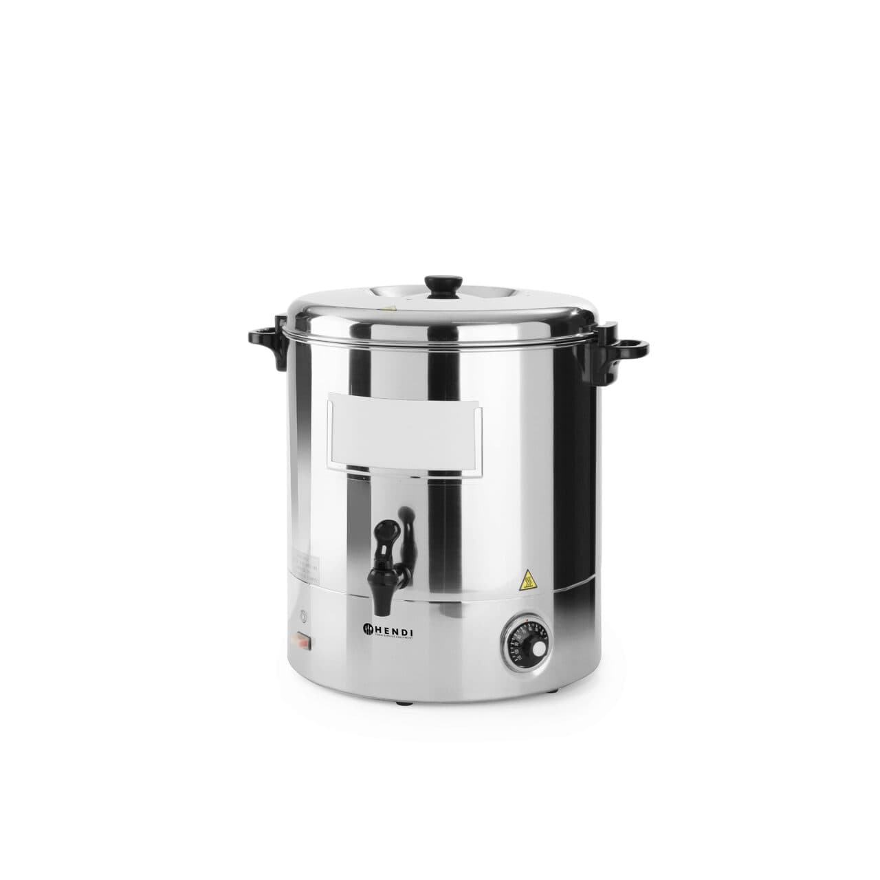 Boiler pentru bauturi fierbinti 30 lt, inox, termostat 0-100 gr C, 2200W, Hendi, 520x(H)500 mm, temperatura ajustabila de pana la 100 C, capac reversi
