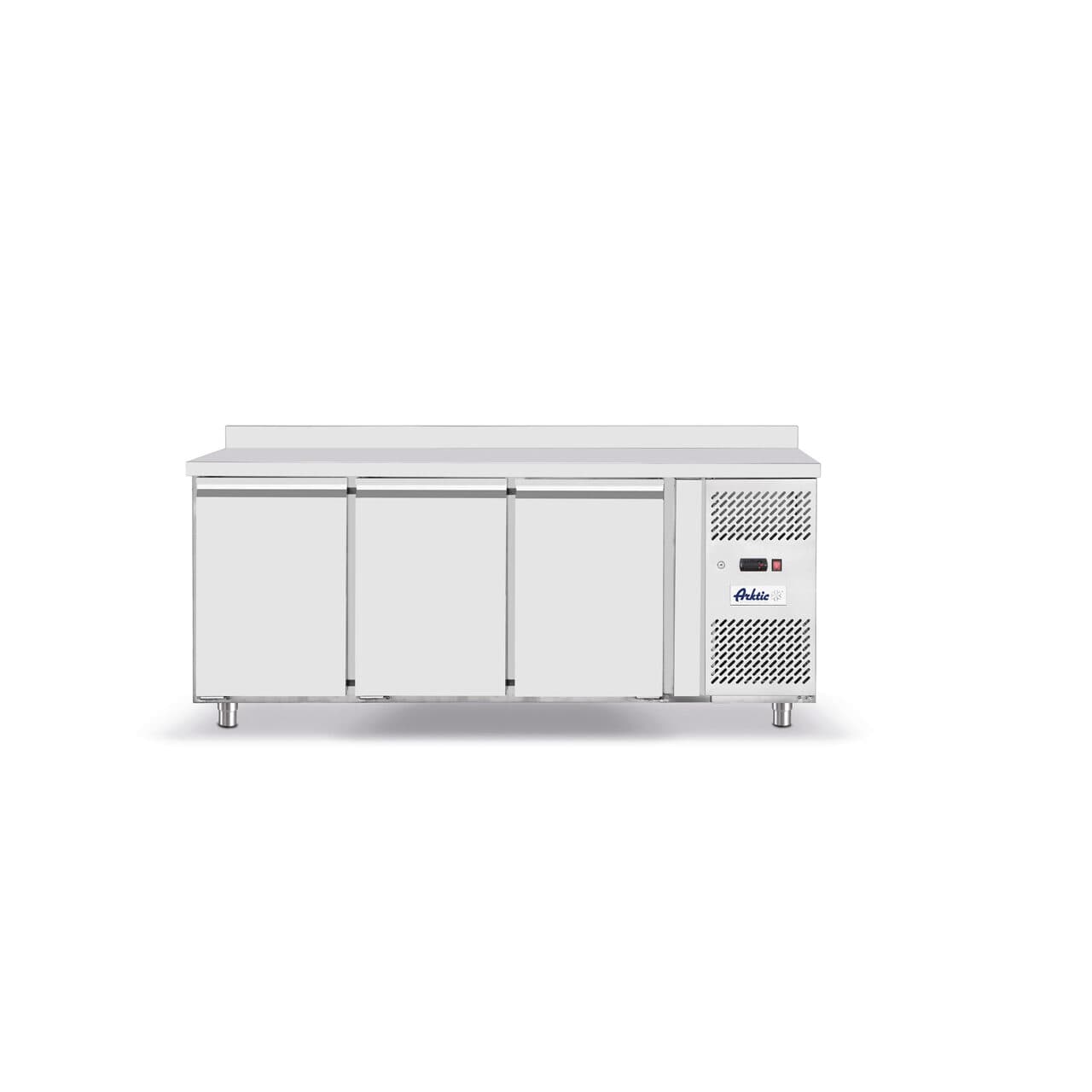 Congelator cu 3 usi profesional, inox, ARKTIC by Hendi Profi Line, 420 L interval temperatura -18?/-22?C , 600 W, 1795x700x(H)850 mm