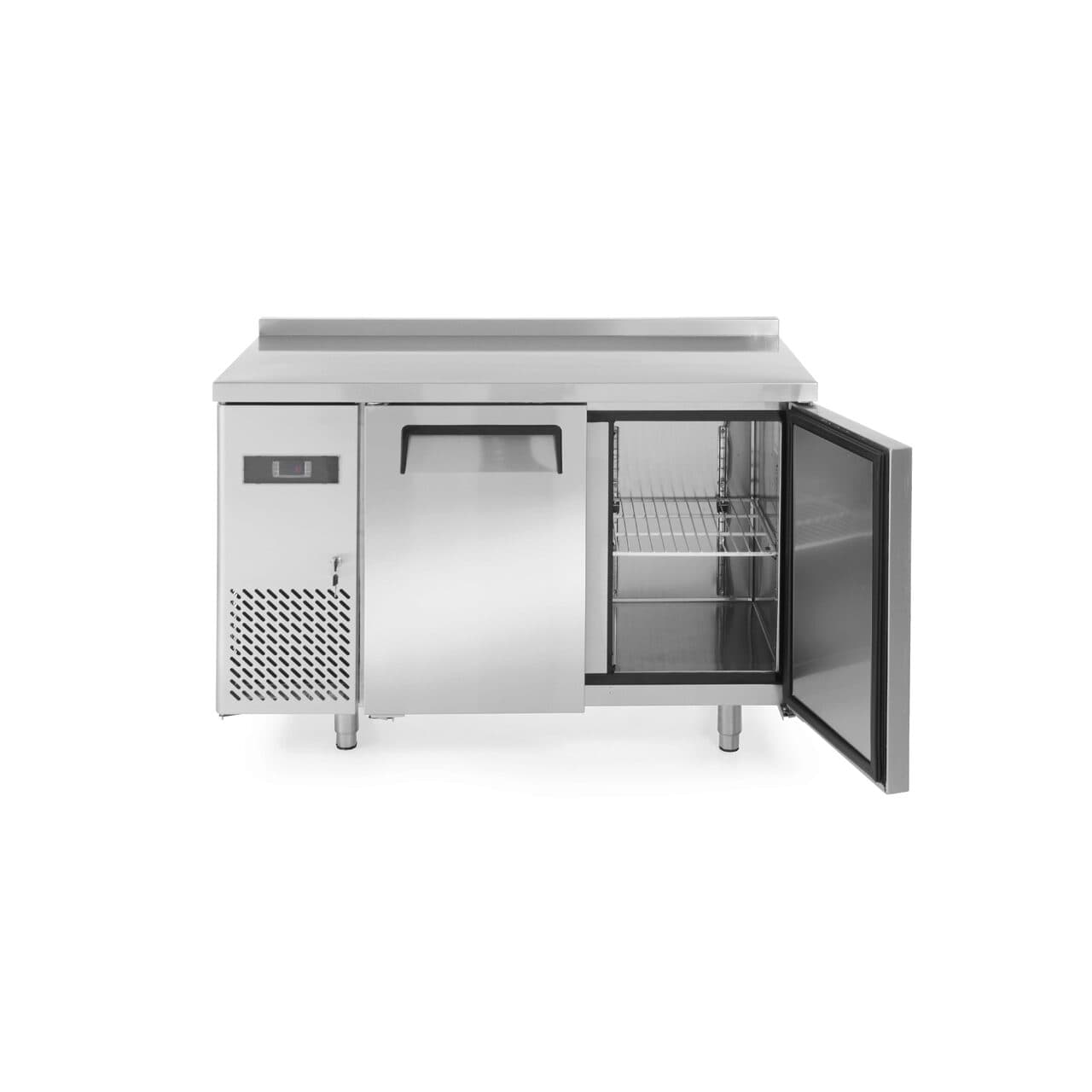 Congelator profesional ARKTIC by Hendi Kitchen Line cu 2 usi 220 L 1200x600x(H)850 mm otel inoxidabil -12?/-22?C 400 W 2 rafturi 390x428mm incluse, Cl
