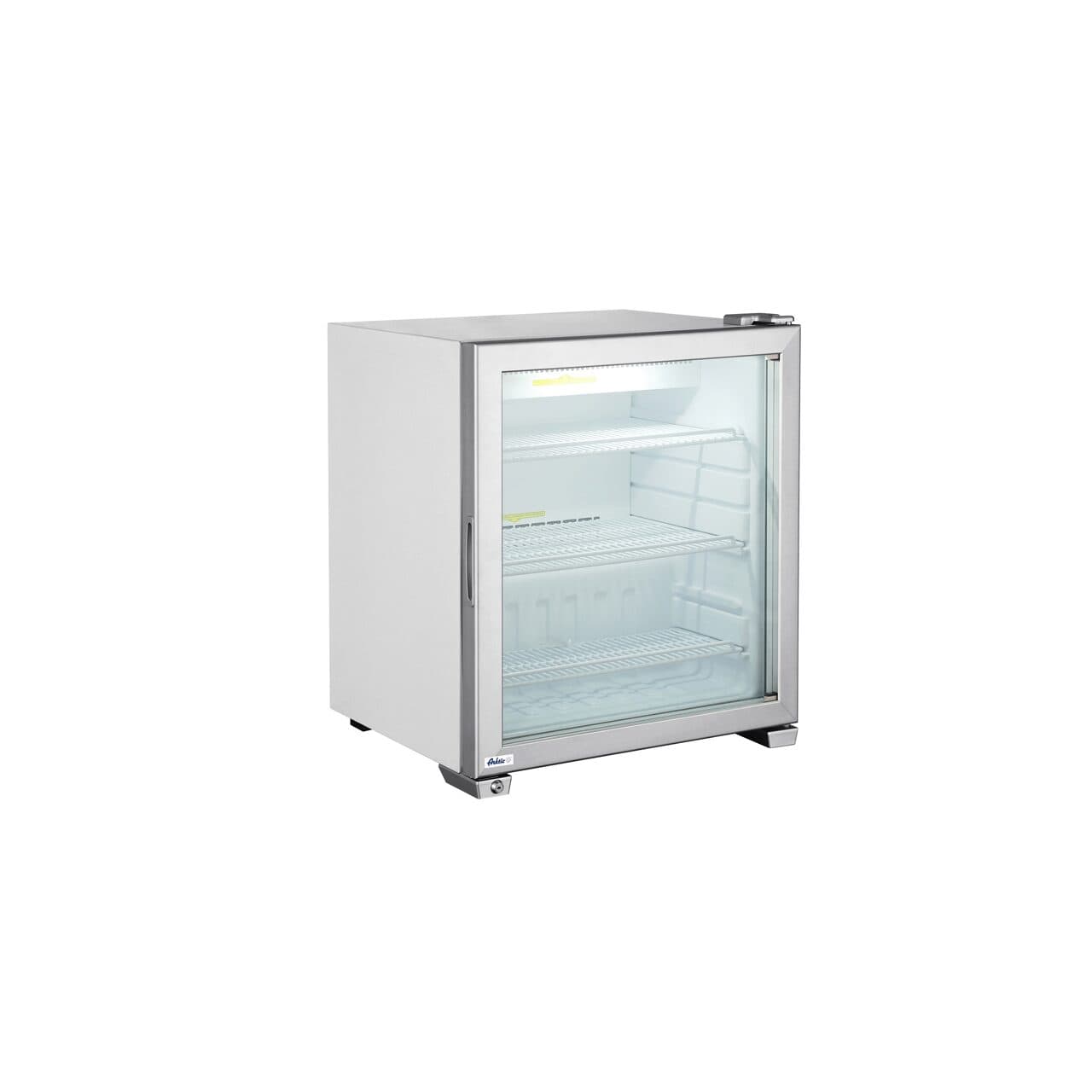 Dulap frigorific congelare cu usa din sticla, 230 W, corp inox, ARKTIC by Hendi,620x593x(h)680 mm, Clasa energetica D
