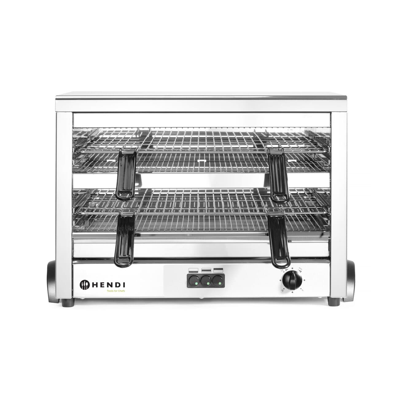Salamandra quart  GN 1/1 Hendi ,dimensiuni 685x396x(H)452mm; 4500w, 400v;