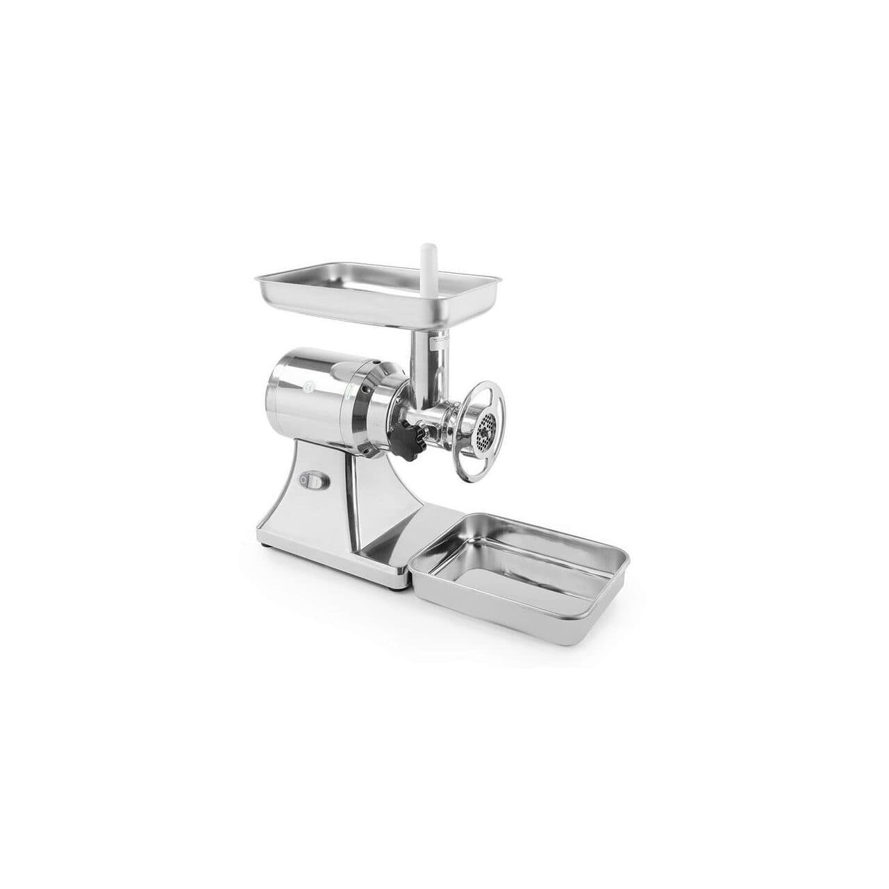 Masina tocat carne Profi Line 1/2, 1100W, inox AISI 304, 150 kg / h, 140 rpm, 460x240x(H)510mm, 400v, motor asincron ventilat, cu protectie impotriva