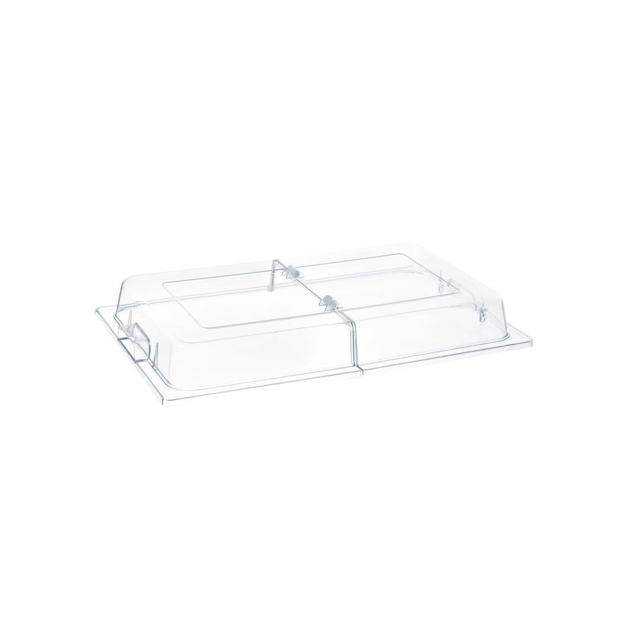 Capac prezentare rolltop GN 1/1, policarbonat - 533x328x(H)76 mm