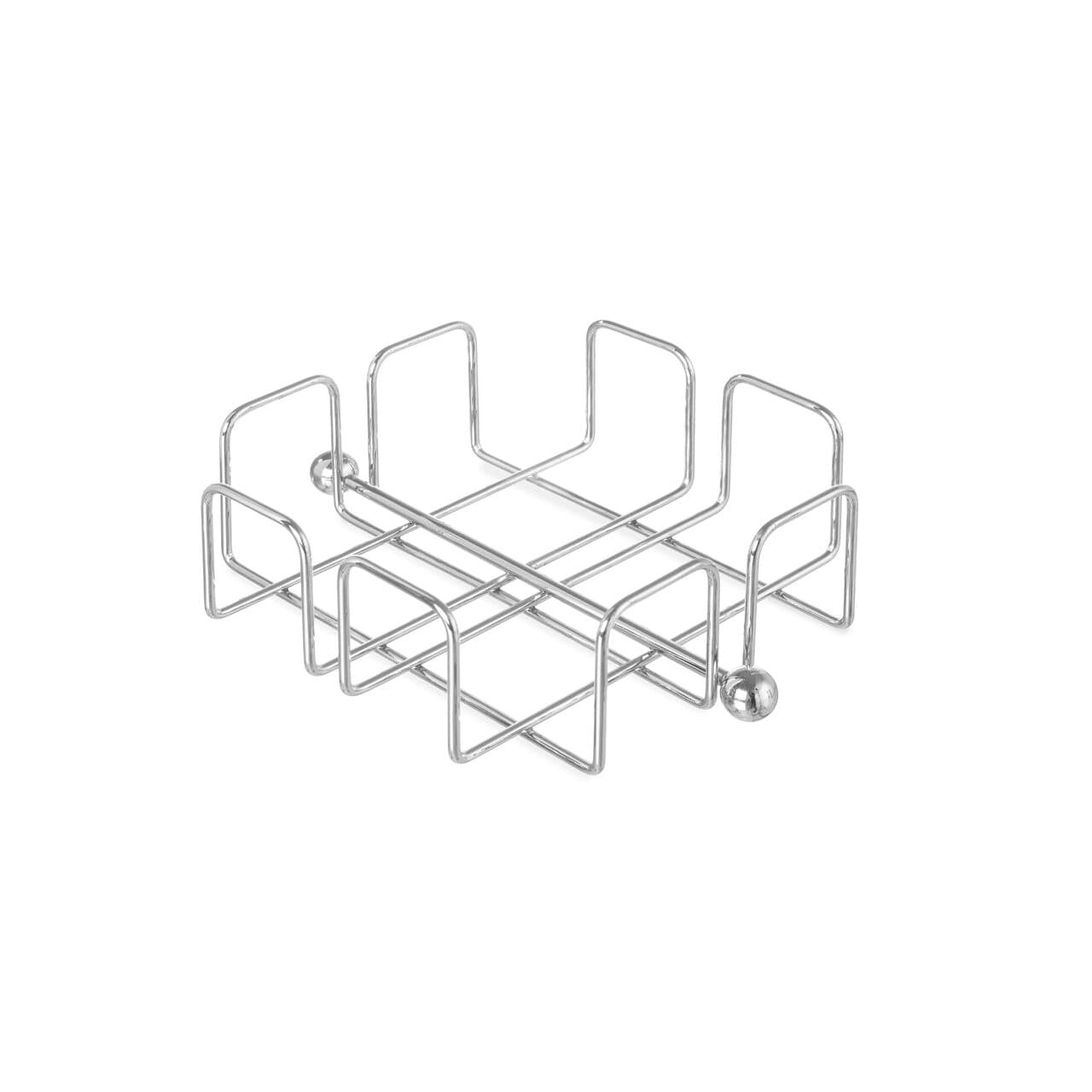 Suport servetele, otel cromat, 190x190x(H)65 mm, Hendi
