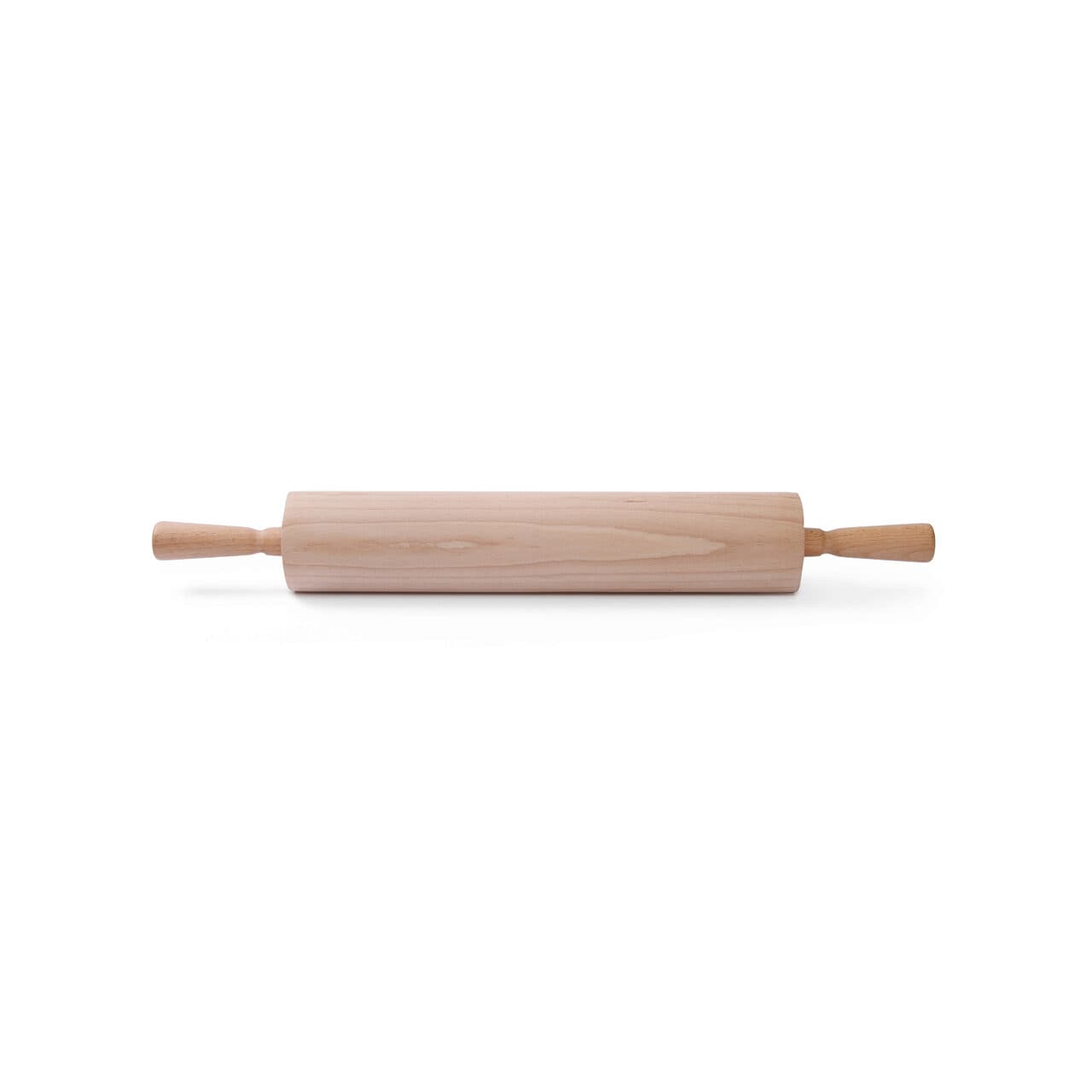 Sucitor din lemn - cu rulmenti cu bile, lungime 398 mm, lungime cu manere 670 mm, diametru  100 mm