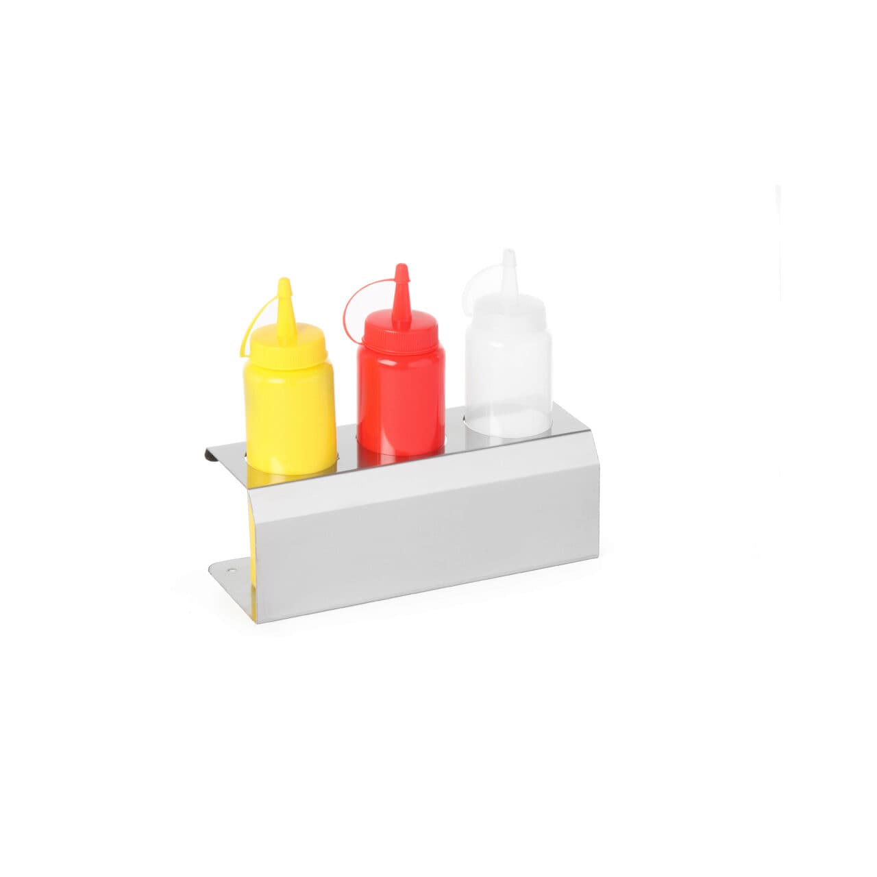 Stand Hendi pentru sos - 3 dispensere - 0.70 litri