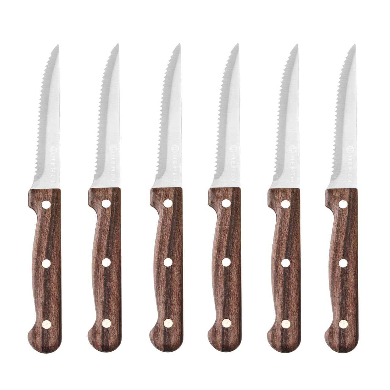 Cutit de friptura - 6 buc, Profi Line, Brown, 6 buc., (L)210mm