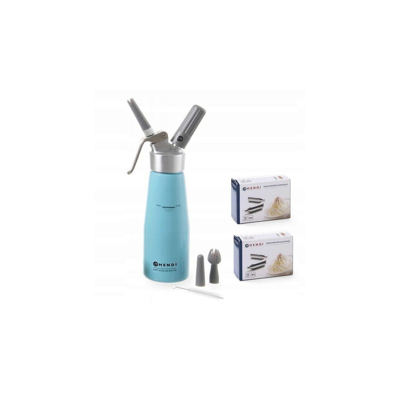 Aparat frisca aluminiu colectie KURT SCHELLER, albastru, 0.5L