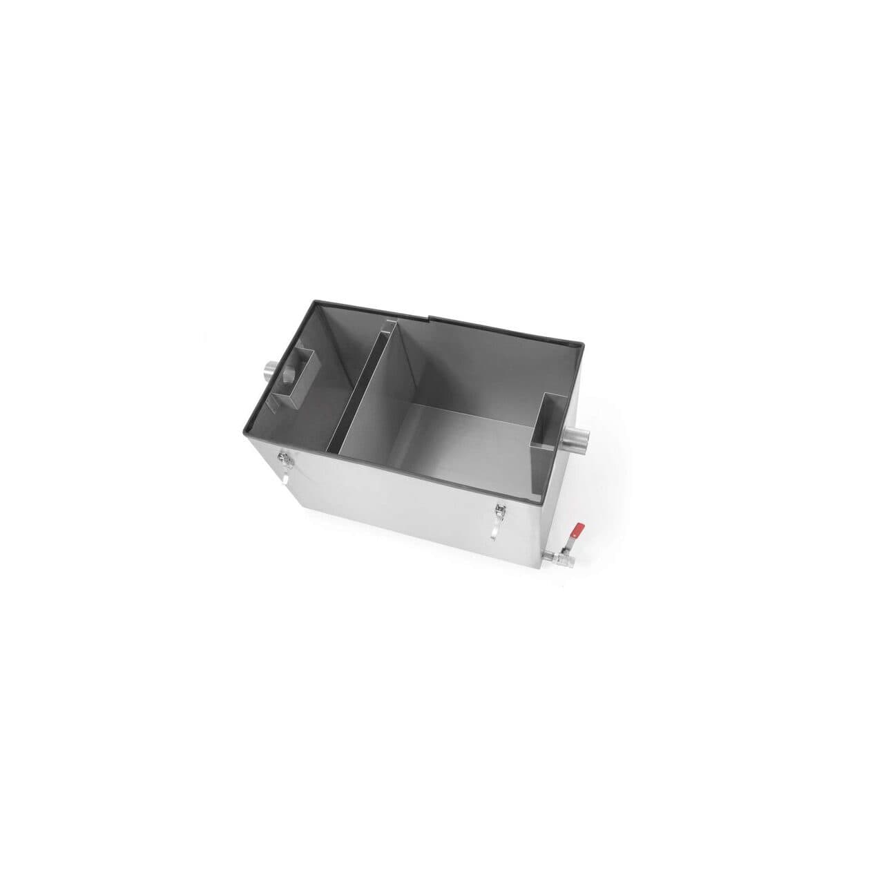 Sistem profesional de colectare al grasimii pentru sistemele de canalizare Inox 30 litri , 670x340x(H)310 mm