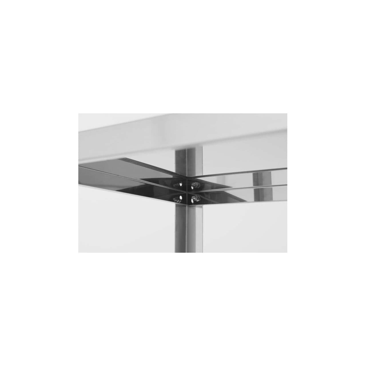 Raft inox Revolution, 4 polite, capacitate max 50kg/polita, 1200x500x(h)1800mm