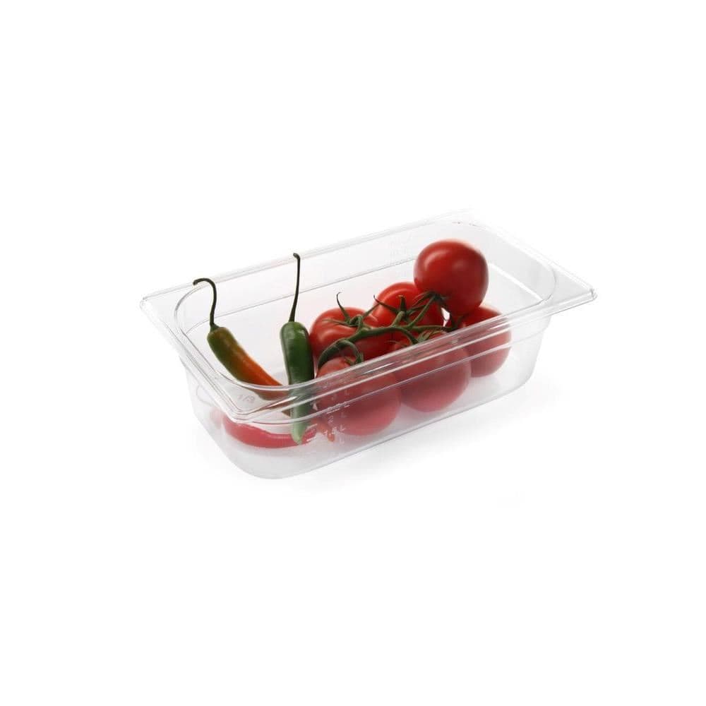 Tava Gastronorm GN 1/3 150 mm 5.7 litri, policarbonat transparent