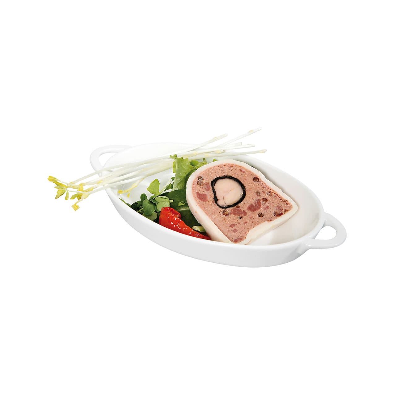 Vas tapas oval - 270x180x40 mm