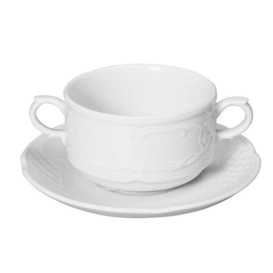 Bol Hendi supa 120 mm diametru, portelan, gama FLORA