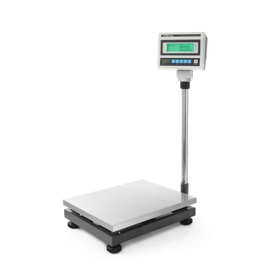 Cantar profesional Hendi capacitate 150 kg 20 W 360x580x(H)765 mm 400 g - 150 kg