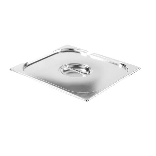 Capac Gastronorm cu fanta lingura servire GN 2/3 - gama Kitchen Line, otel inoxidabil