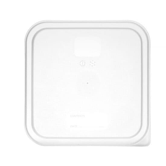 Capac pentru recipient alimentar, transparent, 190x190mm 