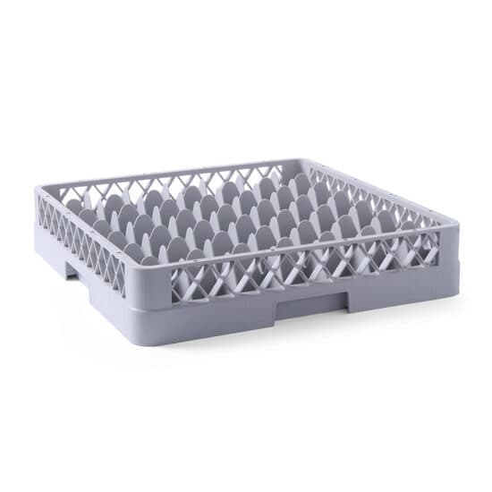 Cos pahare pentru masina de spalat pahare Polipropilena 49 compartimente 500x500x(H)104 mm Gri
