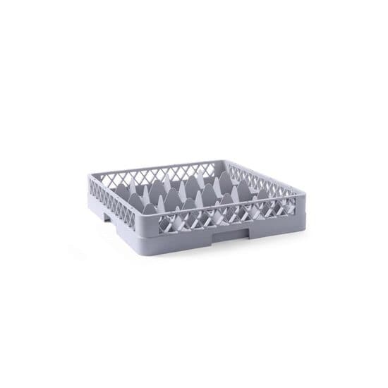 Cos universal pentru masina de spalat vase, polietilena , Gri 500x500x(H)104 mm