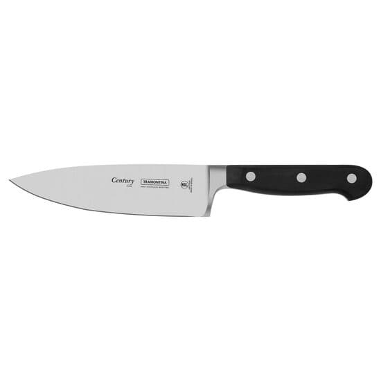 Cutit Century pentru bucatarii sefi, Tramontina, Negru, lungime lama 150 mm, (L)330mm