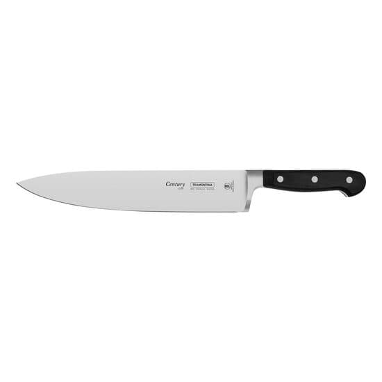Cutit Century pentru bucatarii sefi, Tramontina, Negru, lungime lama 250 mm, (L)440mm